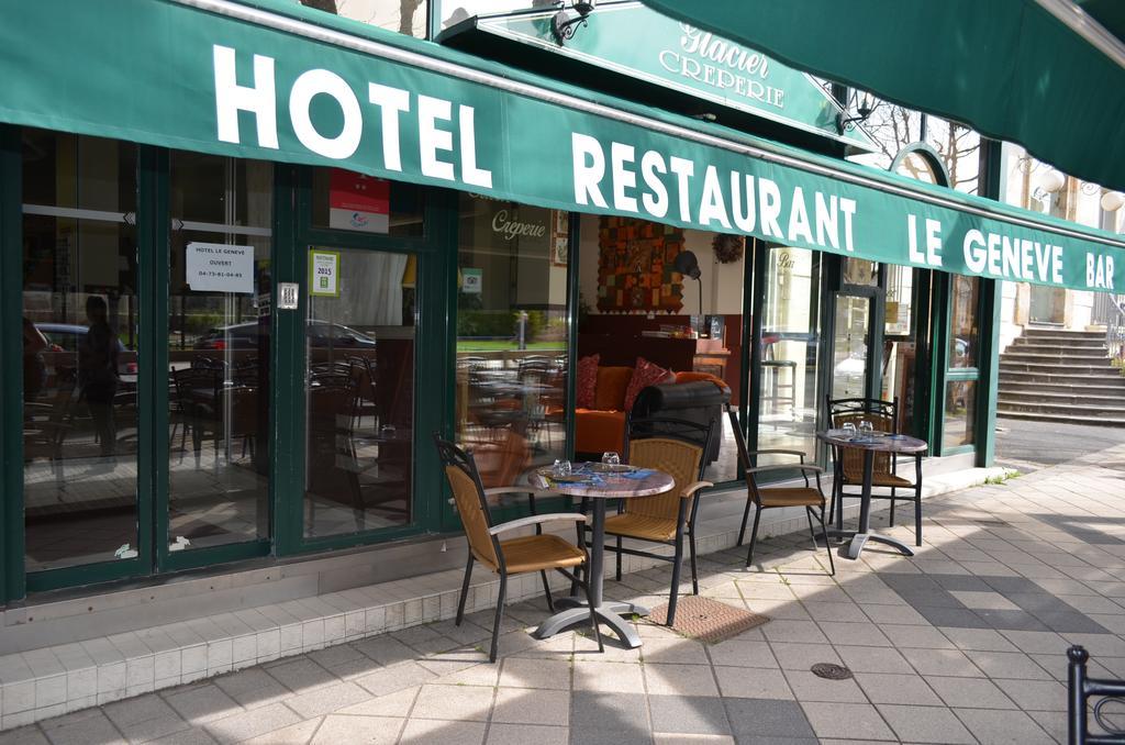 Hotel Le Geneve La Bourboule Exterior foto